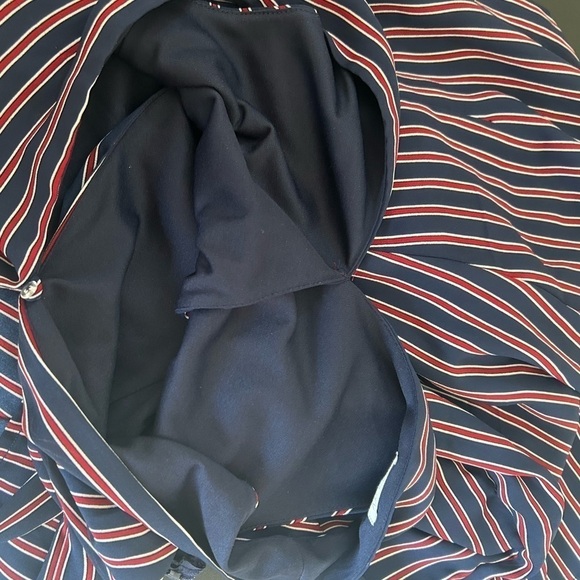 Sienna Sky Navy & Cranberry Jumpsuit with Shorts • Used • Size: XS - Picture 8 of 8